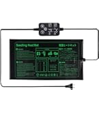 Amazon.co.jp: ヒートマット 園芸発芽 保温 育苗器 電源式 植物育苗